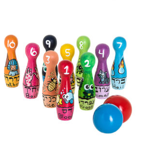 Passover Plagues Ten Pin Bowling Set