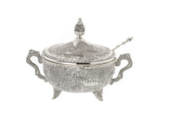 Honey Dish Filigree