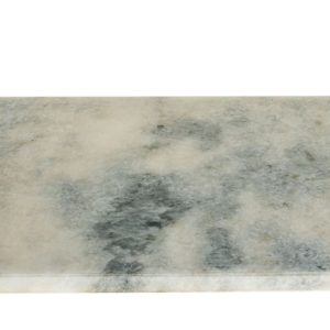 Marble Challah board with Gold Handle